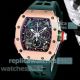 High Replica Richard Mille RM65 01 Chronograph Rose Gold Red Rubber Band (3)_th.jpg